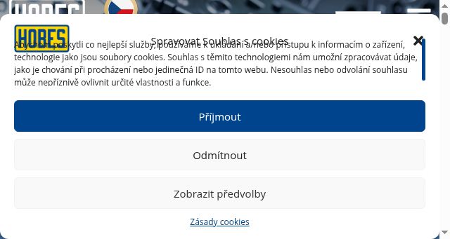 Screenshot of hobes.cz