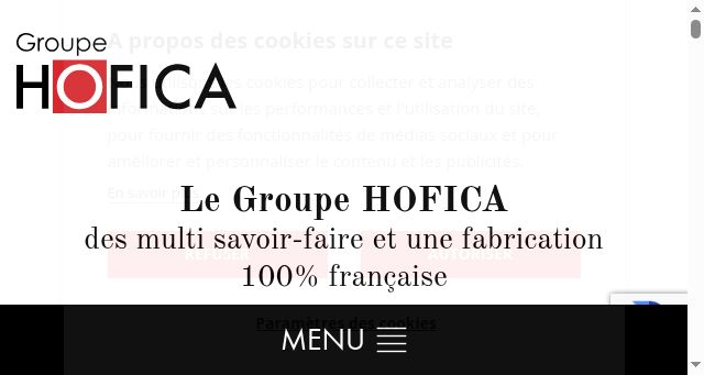 Screenshot of hofica.com
