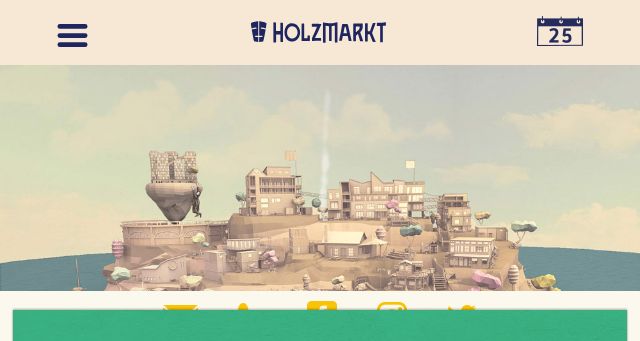 Screenshot of holzmarkt.com