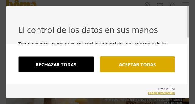 Screenshot of homastores.com