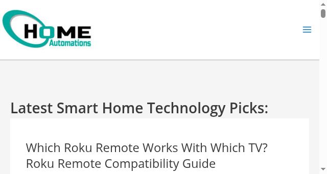 Screenshot of home-automations.net