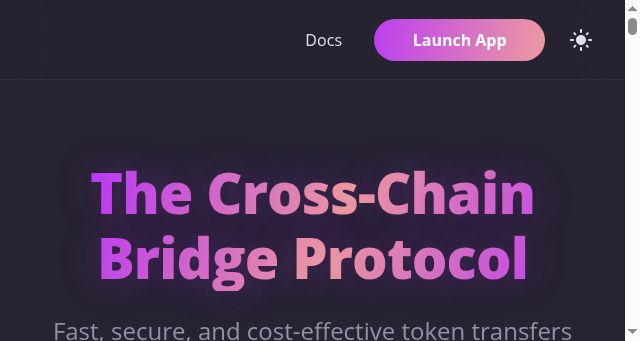 Screenshot of hop.exchange