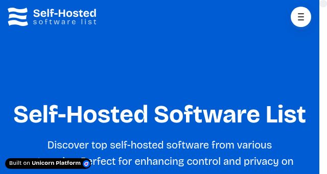 Screenshot of hostedsoftware.org