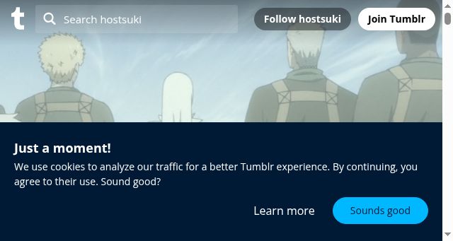 Screenshot of hostsuki.info