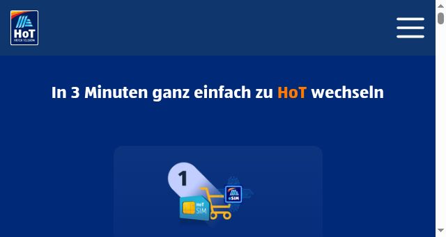 Screenshot of hot.at