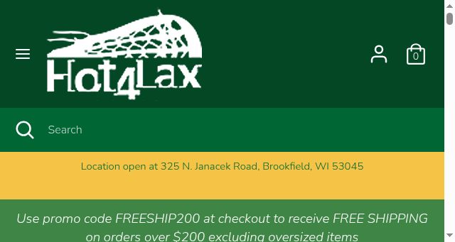 Screenshot of hot4lax.com