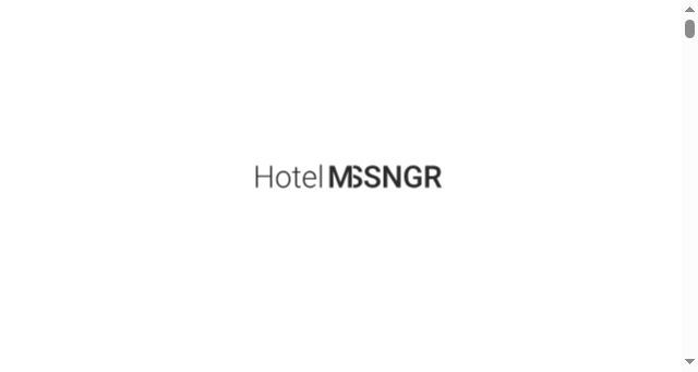 Screenshot of hotel-mssngr.com