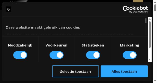 Screenshot of hotelreehorst.nl