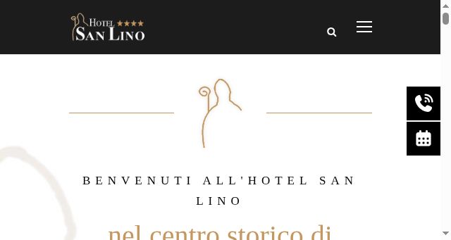 Screenshot of hotelsanlino.net