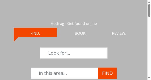 Screenshot of hotfrog.com.my