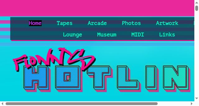Screenshot of hotlinecafe.com