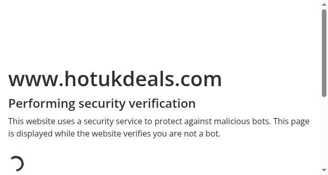 Screenshot of hotukdeals.com