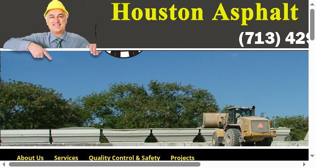 Screenshot of houstonasphalt.org