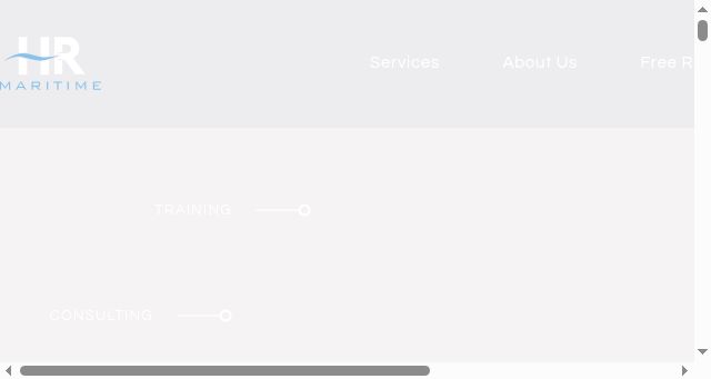 Screenshot of hr-maritime.com