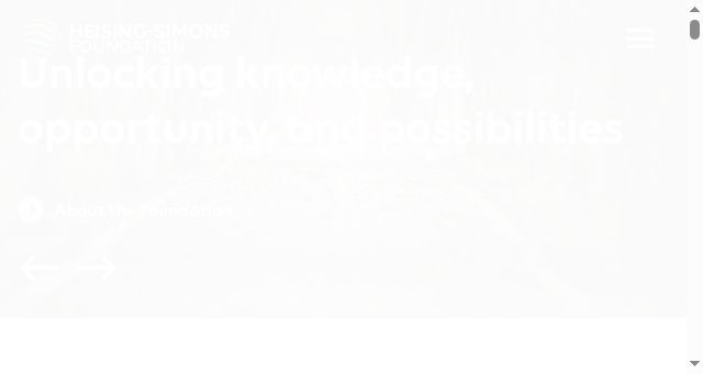 Screenshot of hsfoundation.org