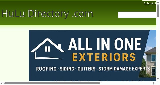 Screenshot of huludirectory.com