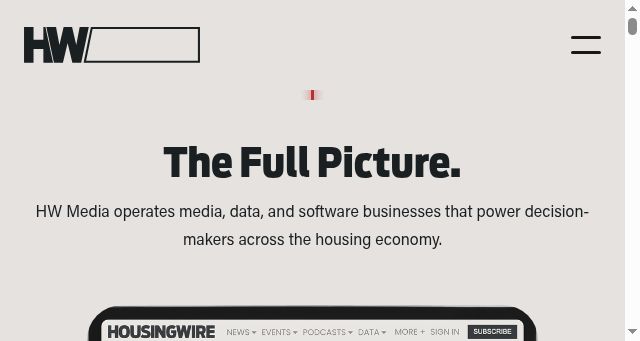 Screenshot of hwmedia.com
