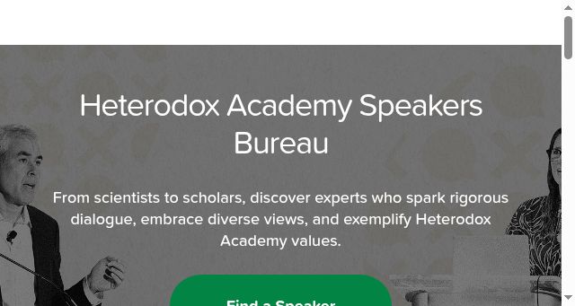 Screenshot of hxaspeakers.org