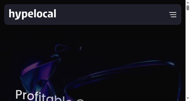 Screenshot of hypelocal.com