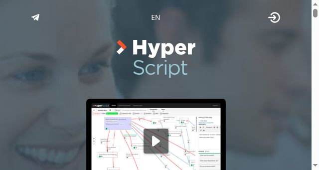 Screenshot of hyper-script.ru