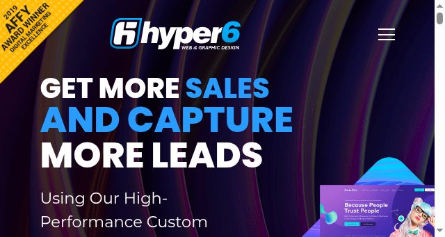 Screenshot of hyper6.com
