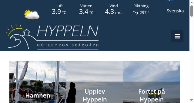 Screenshot of hyppeln.com
