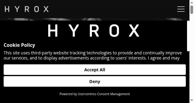 Screenshot of hyroxsingapore.com