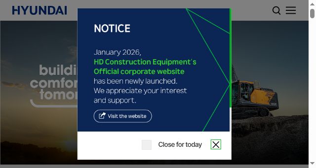 Screenshot of hyundai-ce.com
