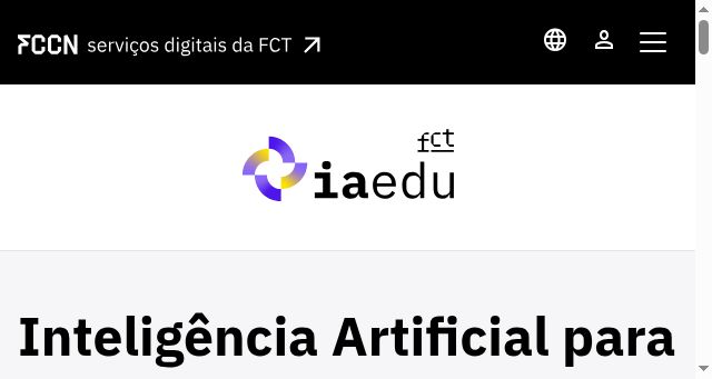 Screenshot of iaedu.pt
