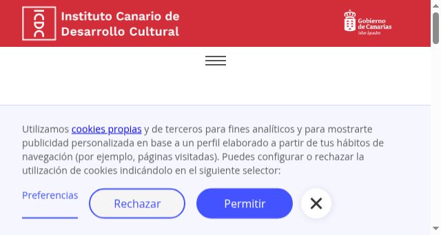 Screenshot of icdcultural.org