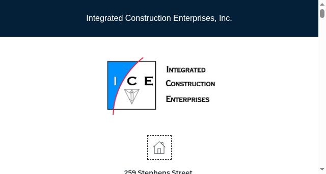 Screenshot of ice-aec.com