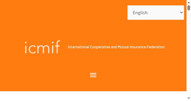 Screenshot of icmif.org