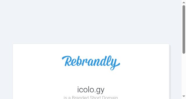 Screenshot of icolo.gy
