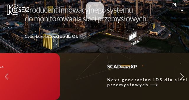Screenshot of icsec.pl