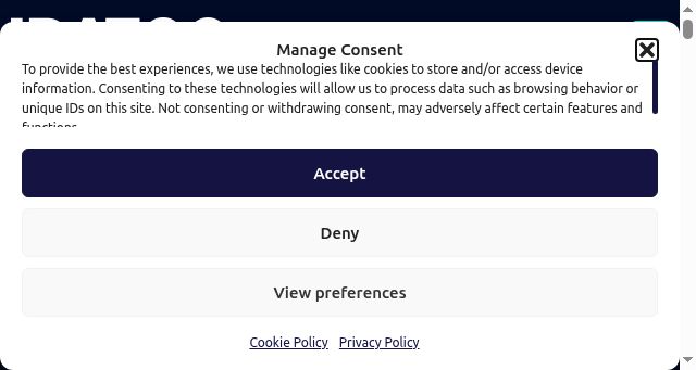 Screenshot of idatco.co