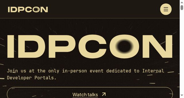 Screenshot of idpcon.com