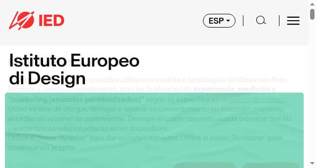 Screenshot of ied.es
