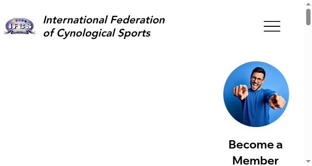 Screenshot of ifcsdogsports.org
