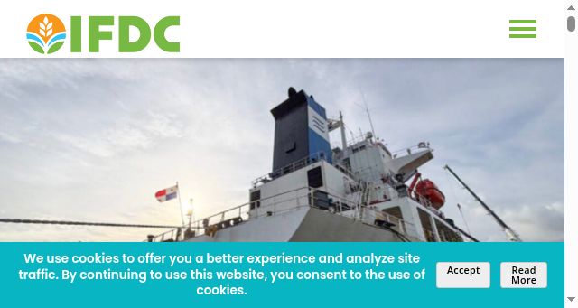 Screenshot of ifdc.org
