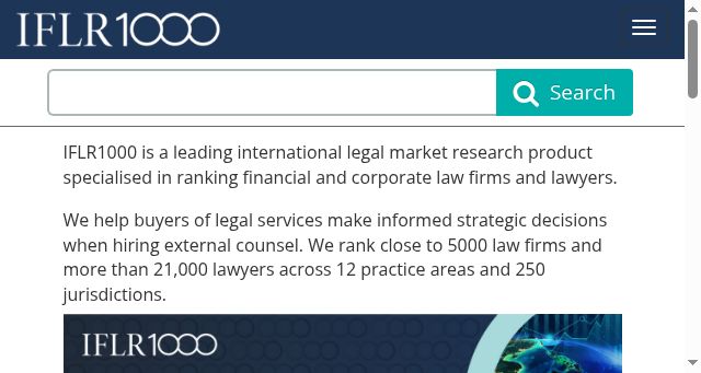 Screenshot of iflr1000.com
