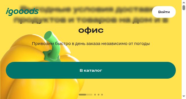 Screenshot of igooods.ru