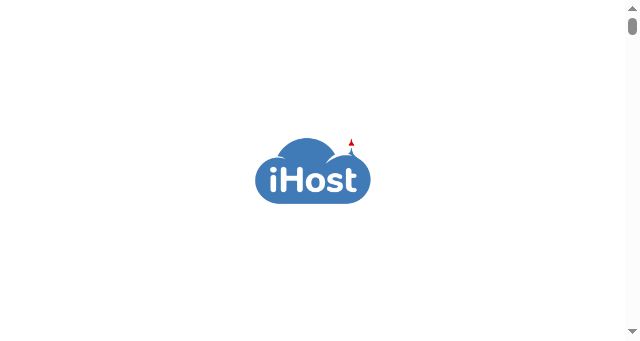 Screenshot of ihost.md