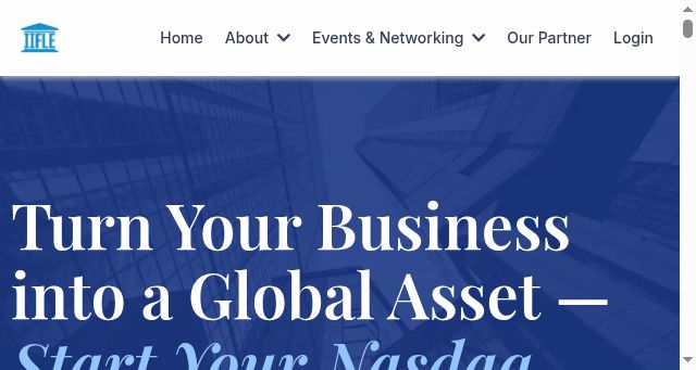 Screenshot of iifle.com
