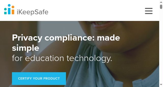 Screenshot of ikeepsafe.org