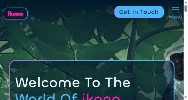 Screenshot of ikonoworld.art