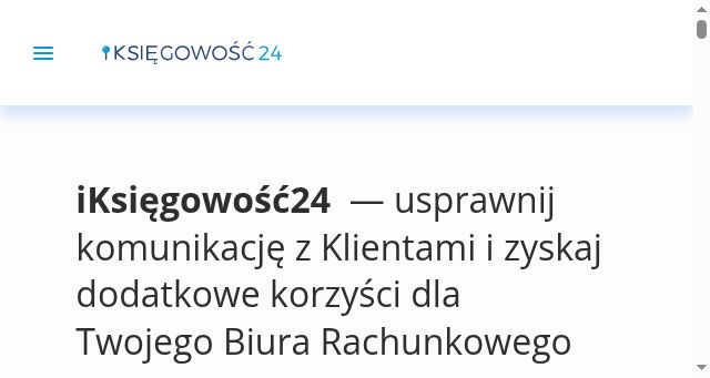 Screenshot of iksiegowosc24.pl