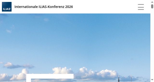 Screenshot of ilias-conference.org