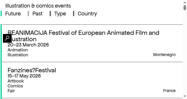 Screenshot of illustrationindex.com