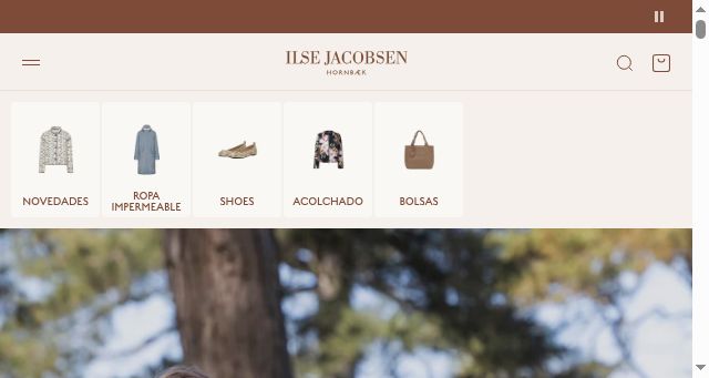 Screenshot of ilsejacobsen.es