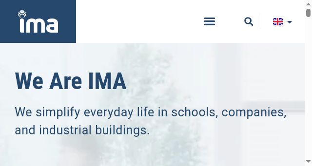 Screenshot of ima.cz